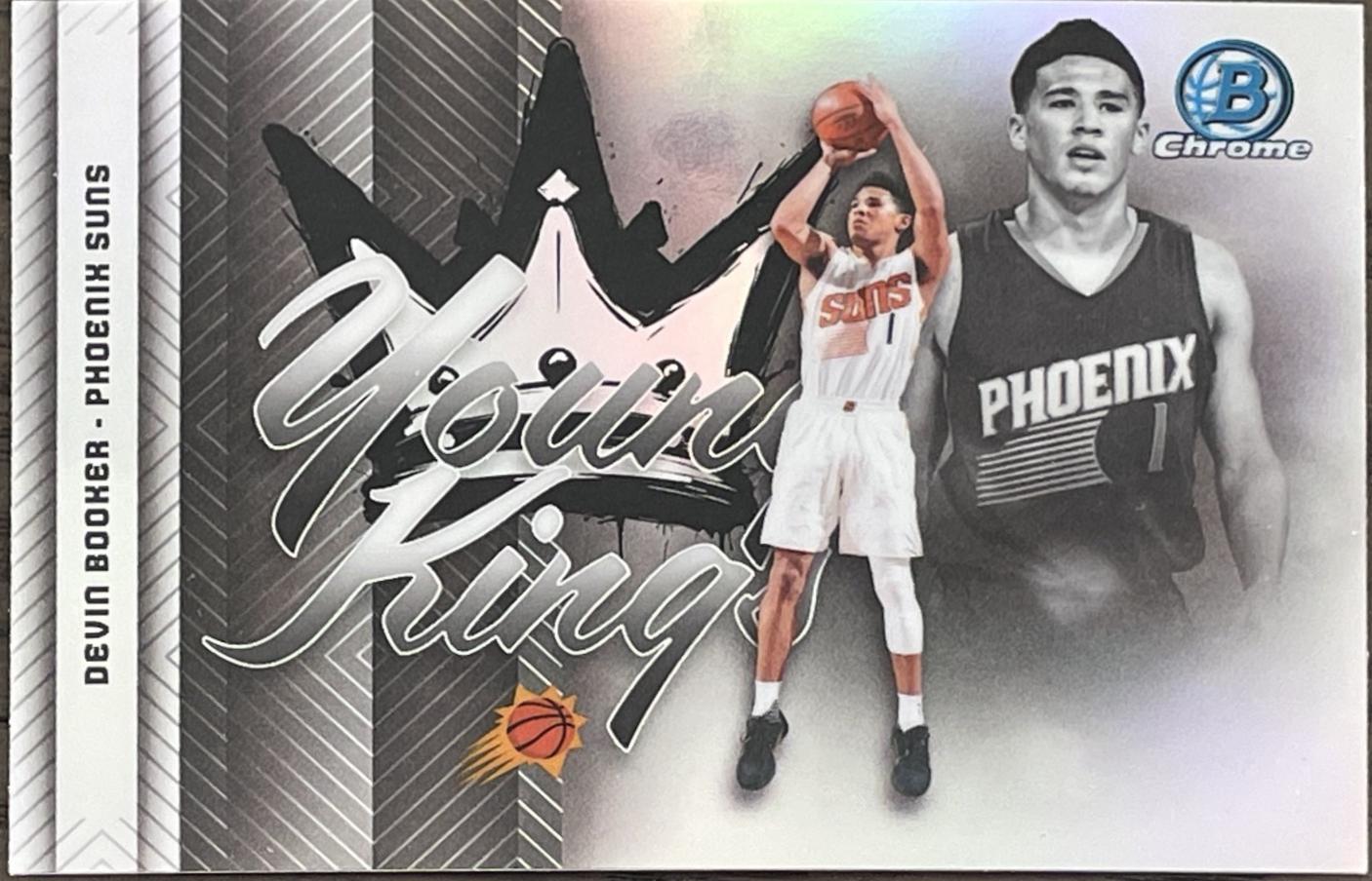 2025 Bowman Young Kings Devin Booker [Refractor] #YK-13 card