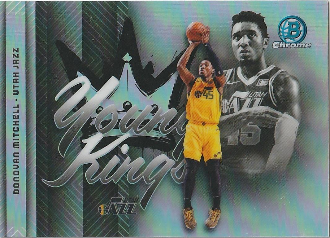2025 Bowman Young Kings Donovan Mitchell [Refractor] #YK-15 card