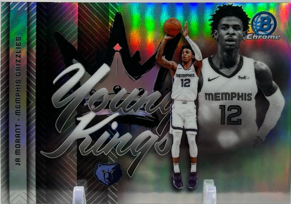 2025 Bowman Young Kings Ja Morant [Refractor] #YK-7 card