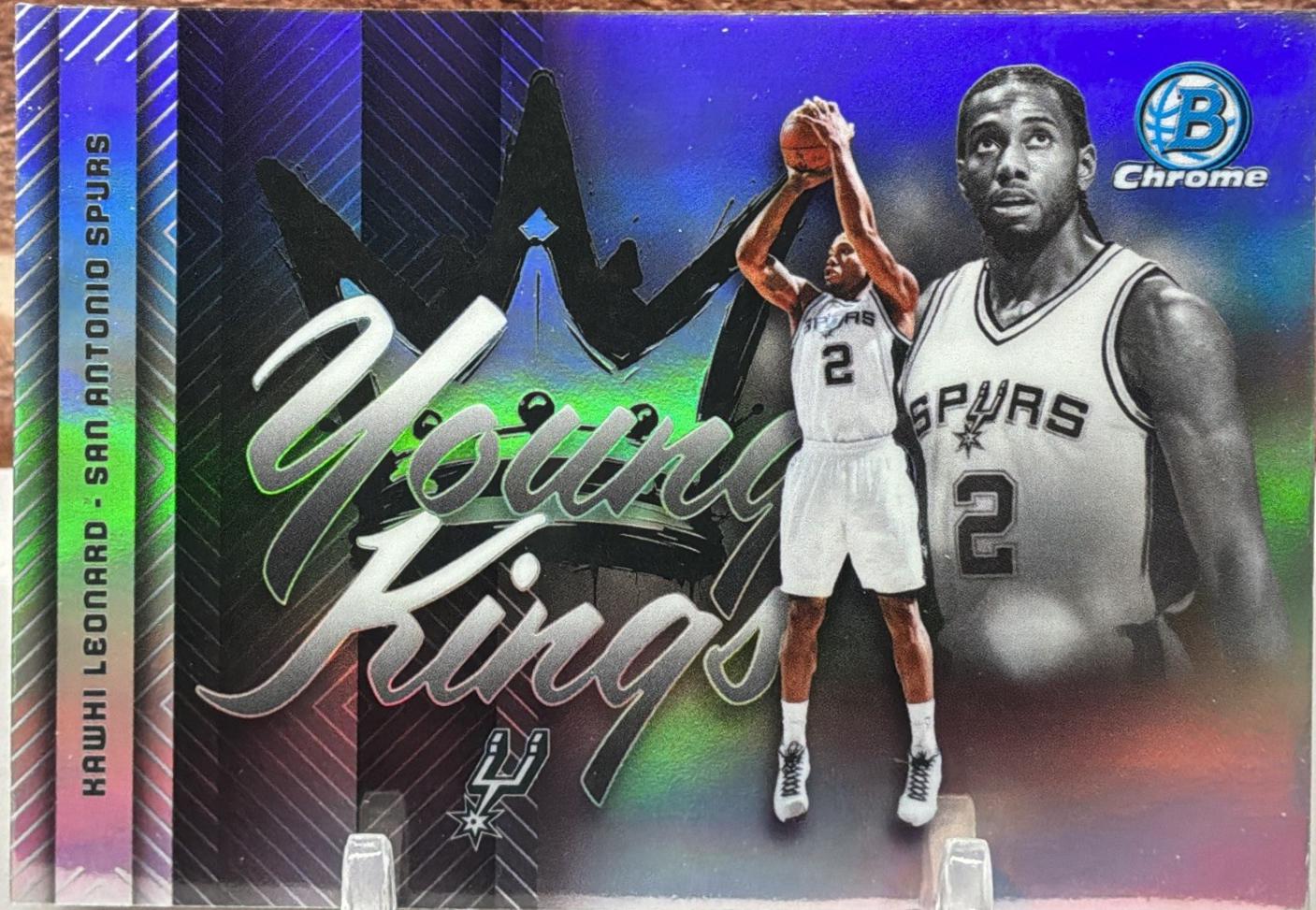 2025 Bowman Young Kings Kawhi Leonard [Refractor] #YK-10 card