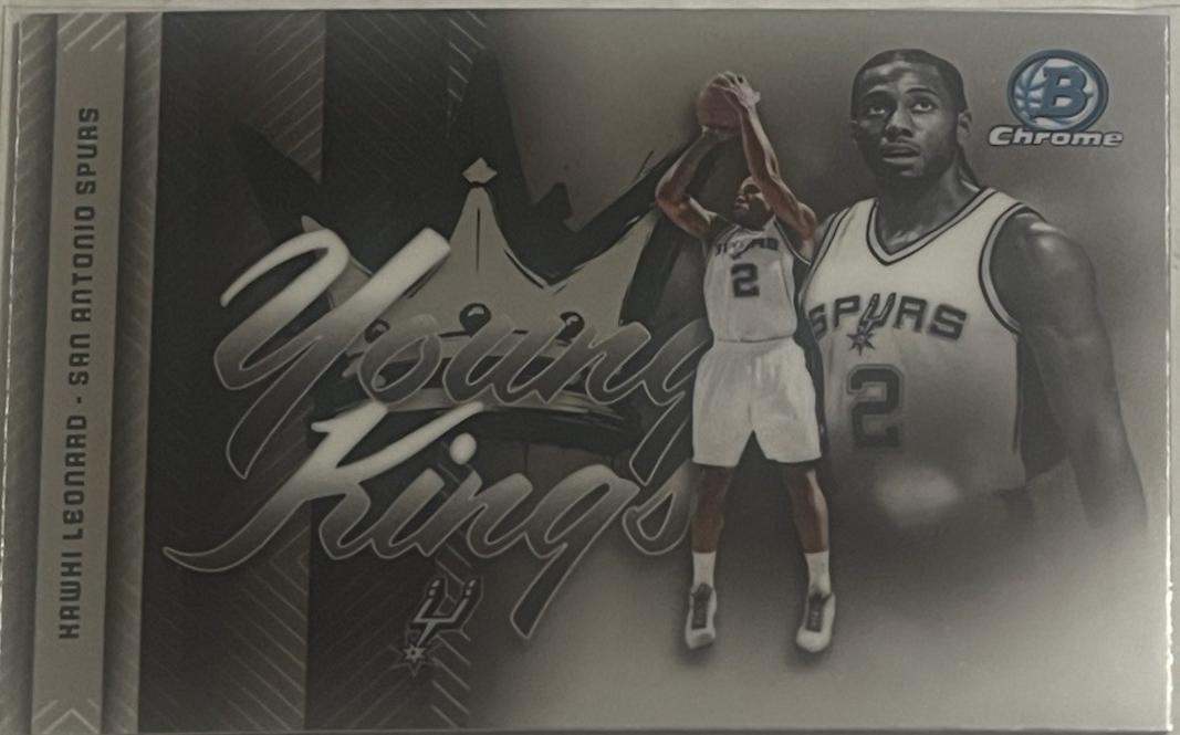 2025 Bowman Young Kings Kawhi Leonard #YK-10 card
