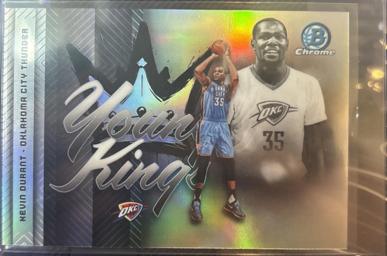 2025 Bowman Young Kings Kevin Durant [Refractor] #YK-14 card