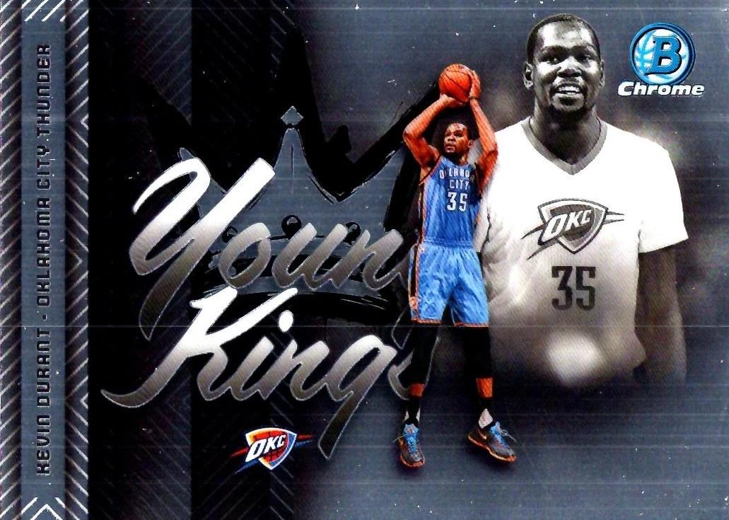 2025 Bowman Young Kings Kevin Durant #YK-14 card
