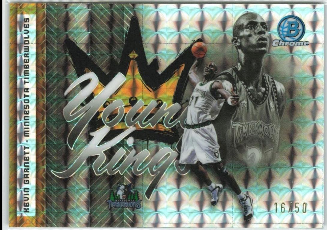 2025 Bowman Young Kings Kevin Garnett [Gold Geometric] #YK-21 card
