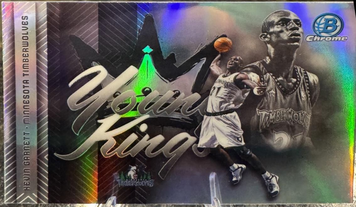 2025 Bowman Young Kings Kevin Garnett [Refractor] #YK-21 card