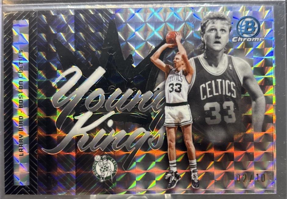 2025 Bowman Young Kings Larry Bird [Black Geometric] #YK-17 card