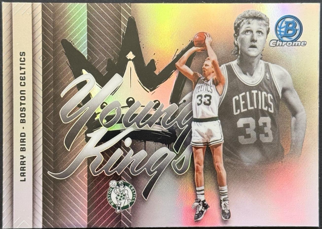 2025 Bowman Young Kings Larry Bird [Refractor] #YK-17 card