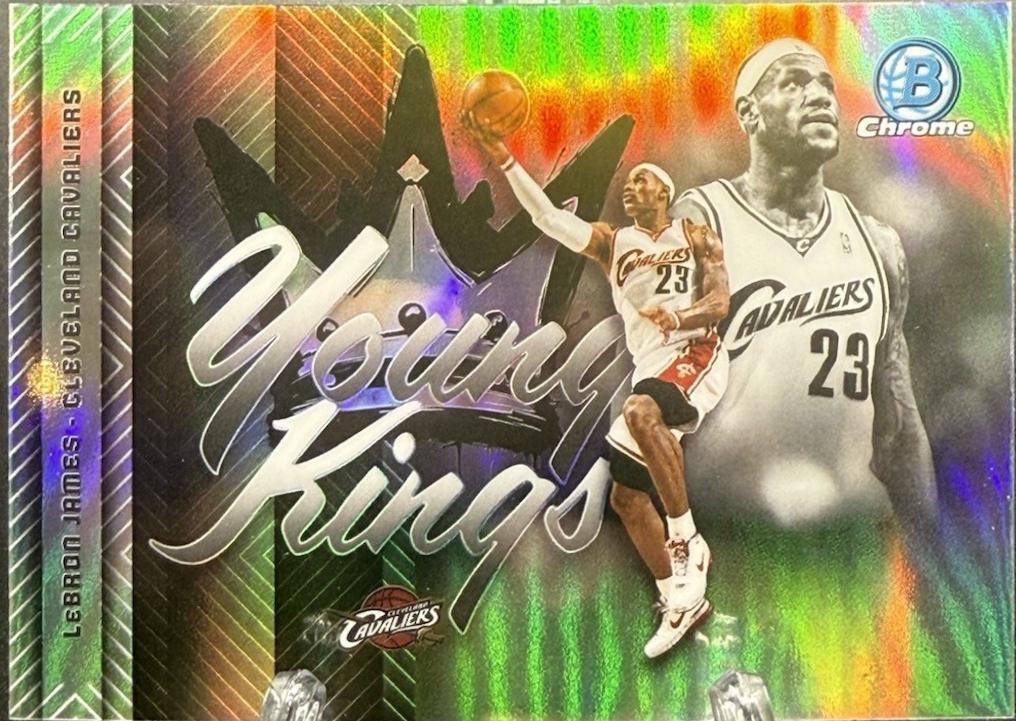 2025 Bowman Young Kings LeBron James [Refractor] #YK-5 card