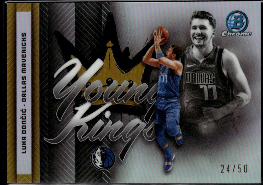 2025 Bowman Young Kings Luka Doncic [Gold Geometric] #YK-2 card