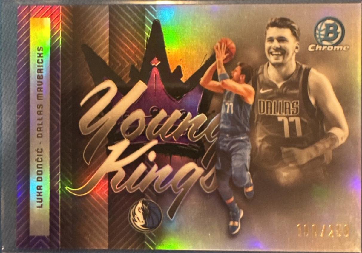 2025 Bowman Young Kings Luka Doncic [Purple Refractor] #YK-2 card