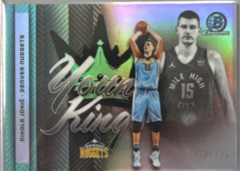 2025 Bowman Young Kings Nikola Jokic [Aqua Refractor] #YK-6 card