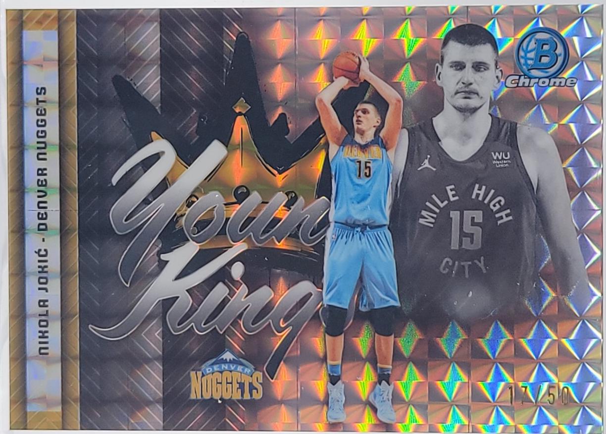 2025 Bowman Young Kings Nikola Jokic [Gold Geometric] #YK-6 card