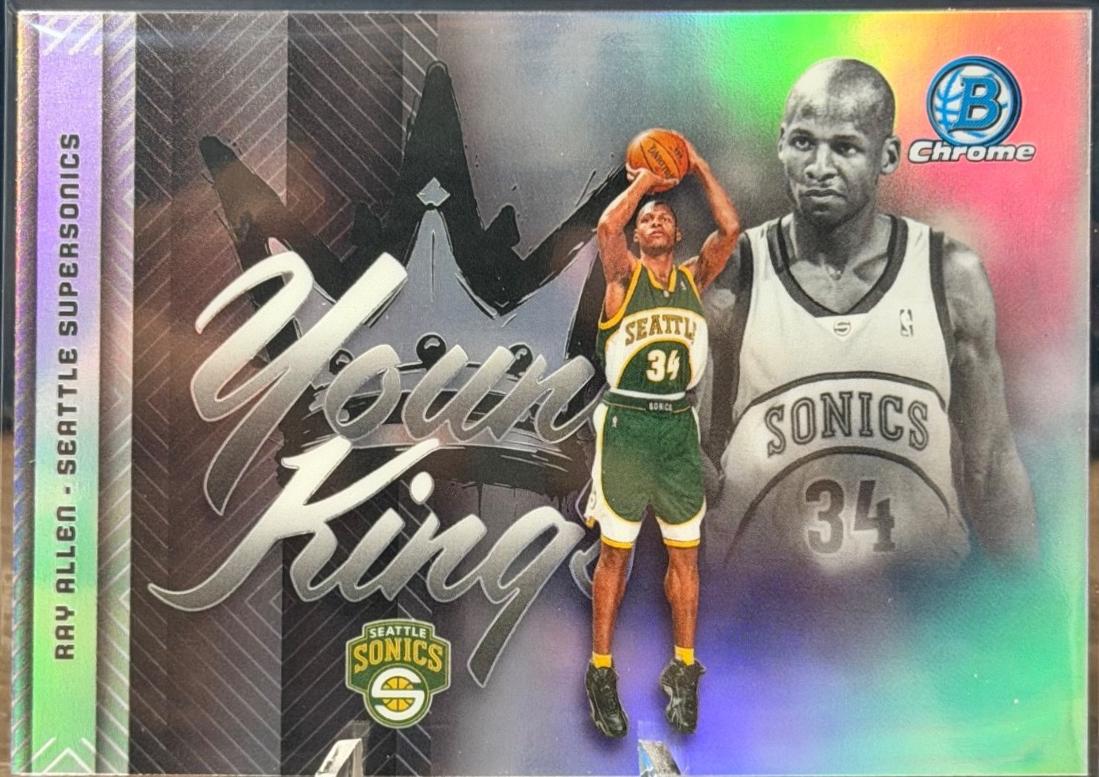 2025 Bowman Young Kings Ray Allen [Refractor] #YK-25 card
