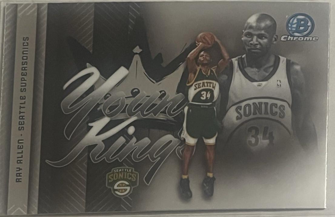 2025 Bowman Young Kings Ray Allen #YK-25 card