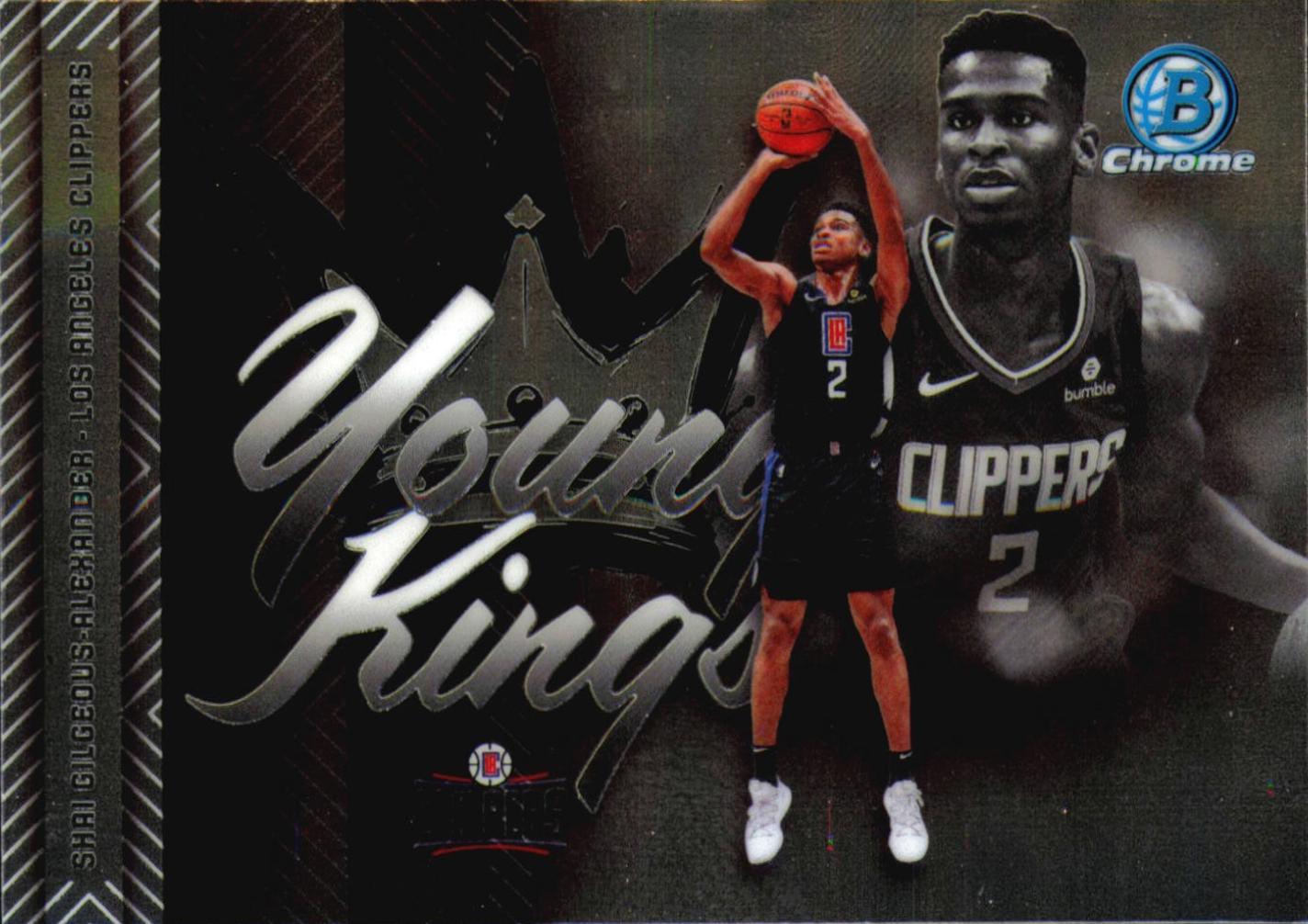 2025 Bowman Young Kings Shai Gilgeous-Alexander #YK-1 card