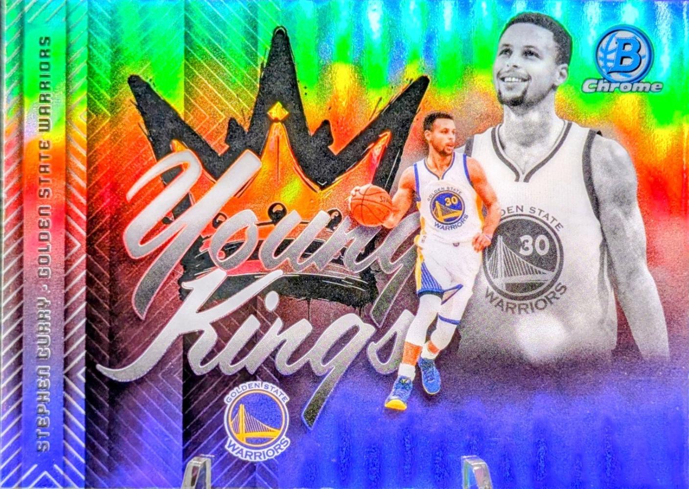 2025 Bowman Young Kings Stephen Curry [Refractor] #YK-4 card