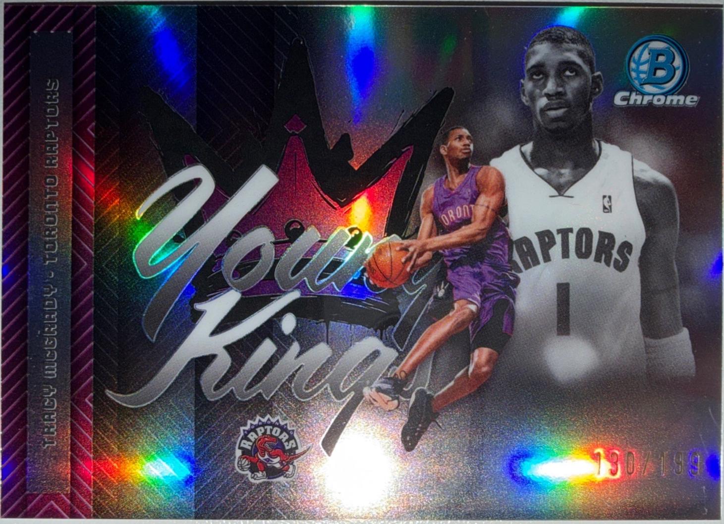 2025 Bowman Young Kings Tracy McGrady [Fuchsia Refractor] #YK-24 card