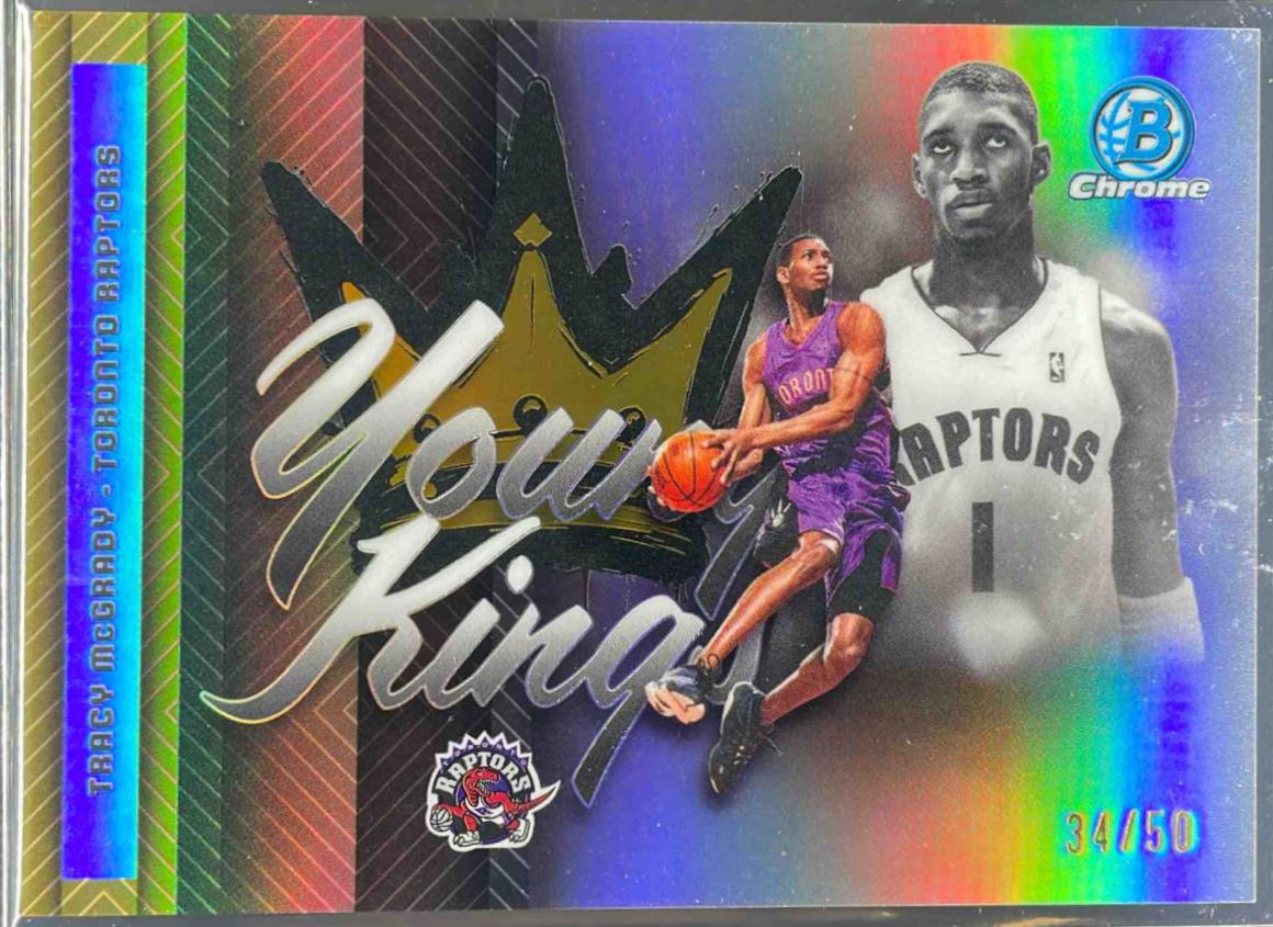 2025 Bowman Young Kings Tracy McGrady [Gold Refractor] #YK-24 card