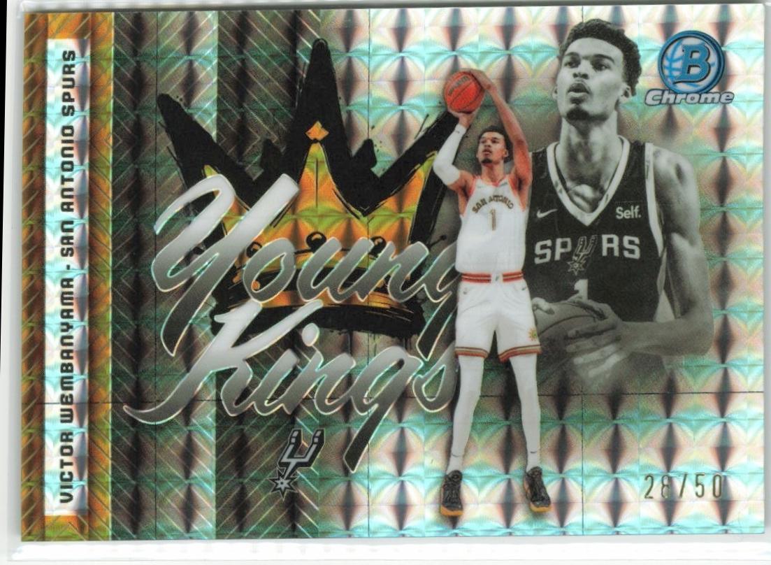 2025 Bowman Young Kings Victor Wembanyama [Gold Geometric] #YK-8 card