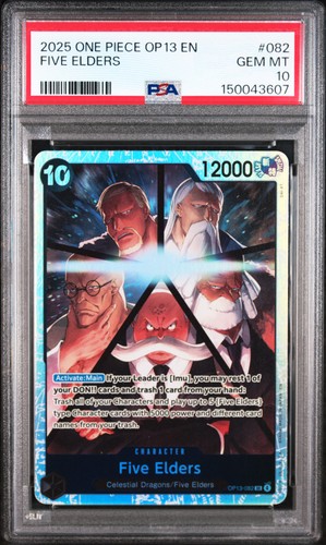2025 Carrying on His Will Five Elders #OP13-082 card