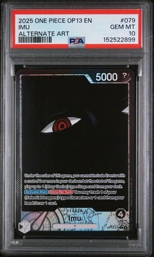 2025 Carrying on His Will Imu [Alternate Art] #OP13-079 card