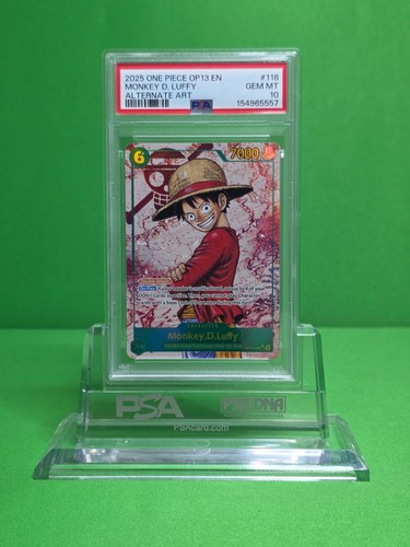 2025 Carrying on His Will Monkey.D.Luffy [Alternate Art] #OP13-118 card