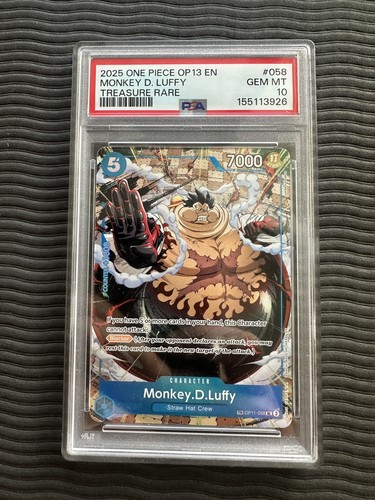 2025 Carrying on His Will Monkey.D.Luffy [TR] #OP11-058 card
