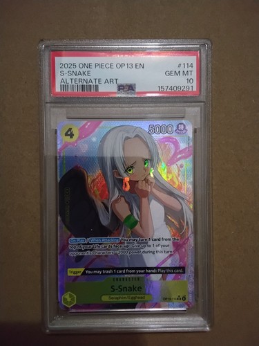 2025 Carrying on His Will S-Snake [Alternate Art] #OP13-114 card