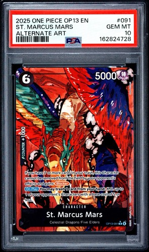 2025 Carrying on His Will St. Marcus Mars [Alternate Art] #OP13-091 card
