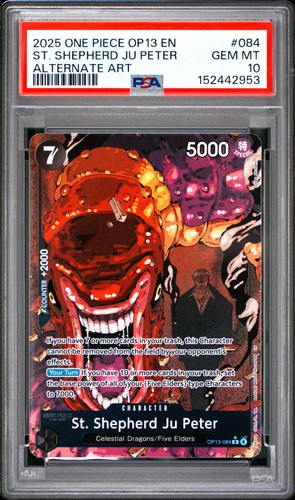2025 Carrying on His Will St. Shepherd Ju Peter [Alternate Art] #OP13-084 card