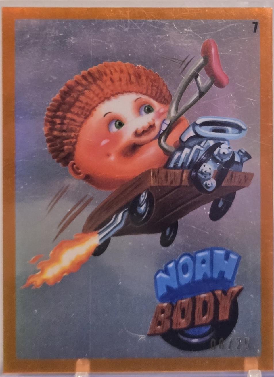 2025 Chrome Noah Body [Orange Sapphire] #279b card