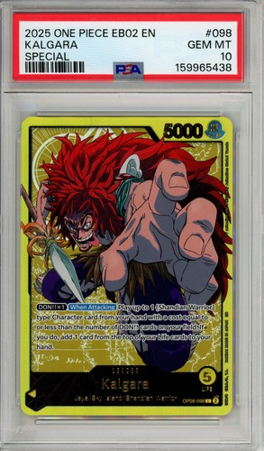 2025 Extra Booster Anime 25th Collection Kalgara #OP08-098 card