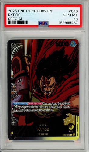 2025 Extra Booster Anime 25th Collection Kyros #EB01-040 card