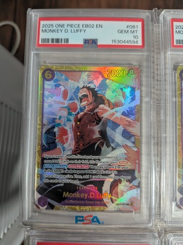 2025 Extra Booster Anime 25th Collection Monkey.D.Luffy #EB02-061 card