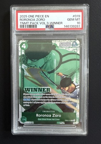 2025 Extra Booster Anime 25th Collection Roronoa Zoro #EB02-019 card