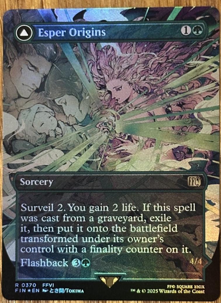 2025 Final Fantasy Esper Origins [Borderless Foil] #370 card
