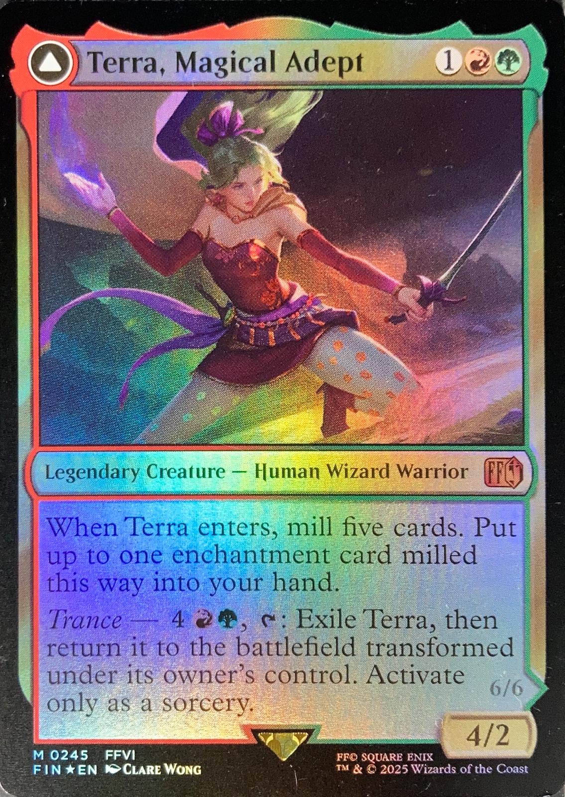 2025 Final Fantasy Terra, Magical Adept [Foil] #245 card