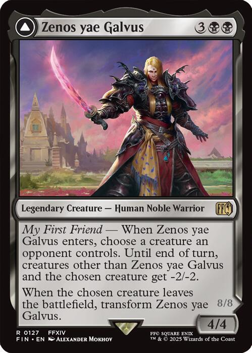 2025 Final Fantasy Zenos yae Galvus #127 card