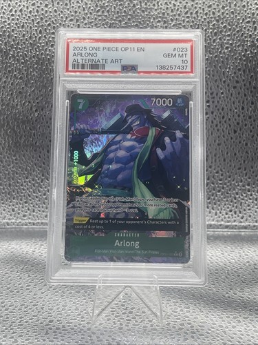 2025 Fist of Divine Speed Arlong [Alternate Art] #OP11-023 card