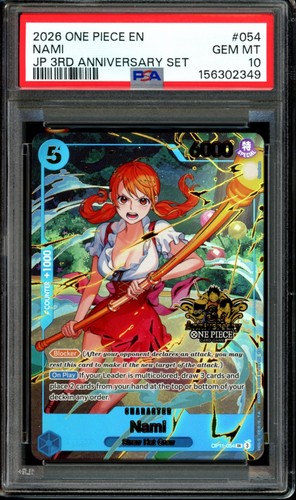 2025 Fist of Divine Speed Nami #OP11-054 card