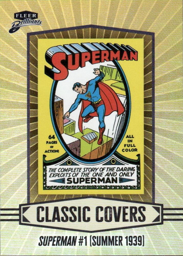 2025 Fleer Brilliants Superman Classic Covers Superman 1 #CC-2 card