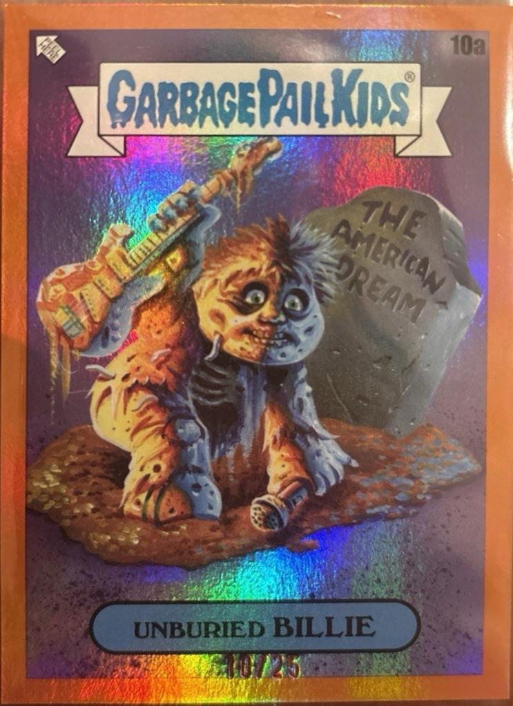 2025 Green Day Battle of the Bands Unburied BILLIE [Orange] #10a card