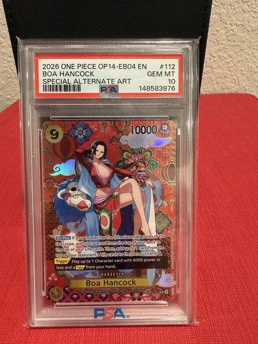 2025 Japanese Azure Sea's Seven Boa Hancock [Alternate Art] #OP14-112 card