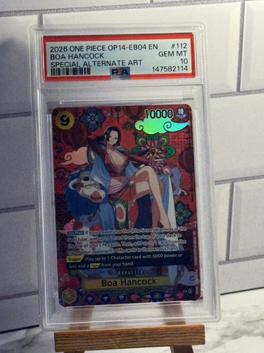 2025 Japanese Azure Sea's Seven Boa Hancock #OP14-112 card