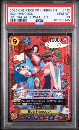 2025 Japanese Azure Sea's Seven Boa Hancock [Special Alternate Art] #OP14-112 card