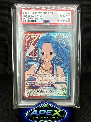2025 Japanese Extra Booster Heroines Edition Nefeltari Vivi [Alternate Art] #EB03-001 card