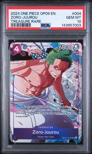 2025 Japanese Legacy of the Master Zoro-Juurou #ST18-004 card