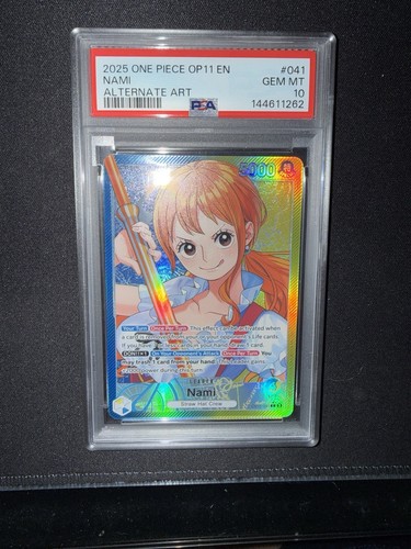 2025 Learn Together Deck Set Nami [Nami Deck Foil] #OP11-041 card