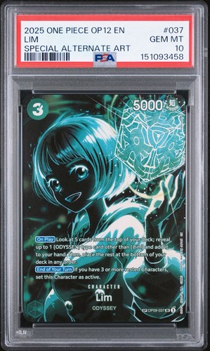 2025 Legacy of the Master Lim [SP] #OP09-037 card