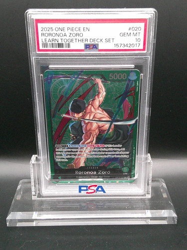 2025 Legacy of the Master Roronoa Zoro #OP12-020 card